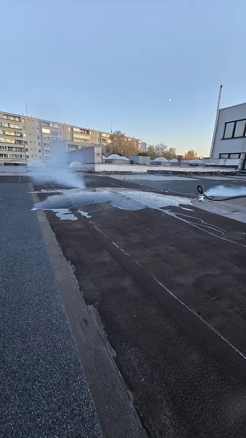 Dymová skúška strechy - 13