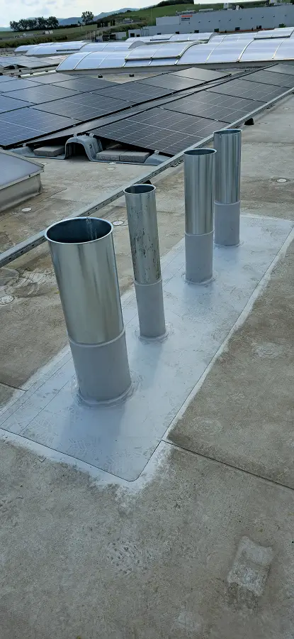 Realizácia plochej strechy - 3